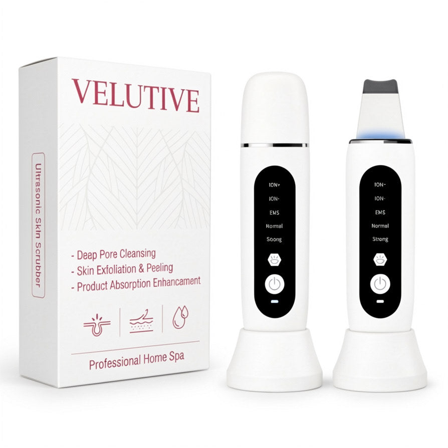 Ultrasonic Skin Scrubber — Professional Facial Tool